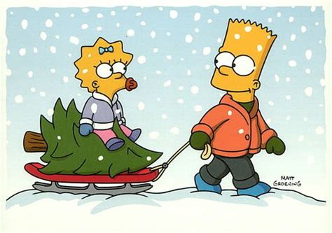 Simpsons Christmas Postcard Find Great Deals On Gearbubble For Homer