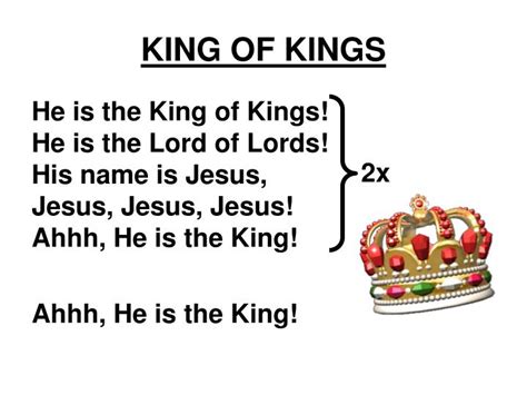 Ppt King Of Kings Powerpoint Presentation Free Download Id3848845
