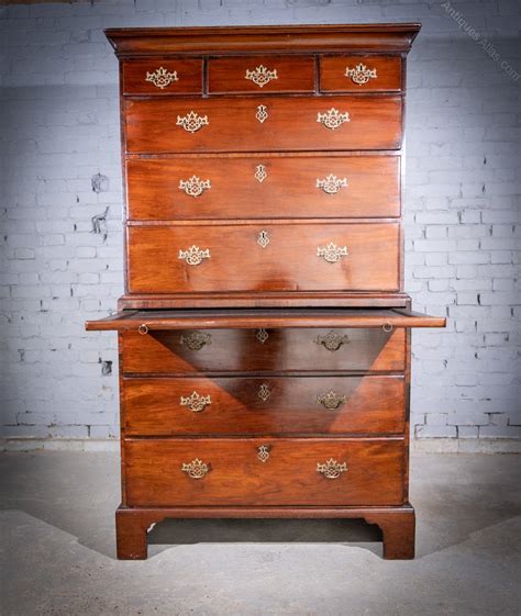 George Iii Mahogany Tallboy Chest On Chest Antiques Atlas