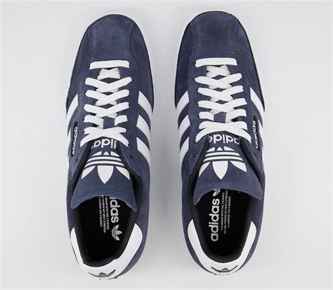 Adidas Samba Super Suede Trainers Navy Running White His Trainers