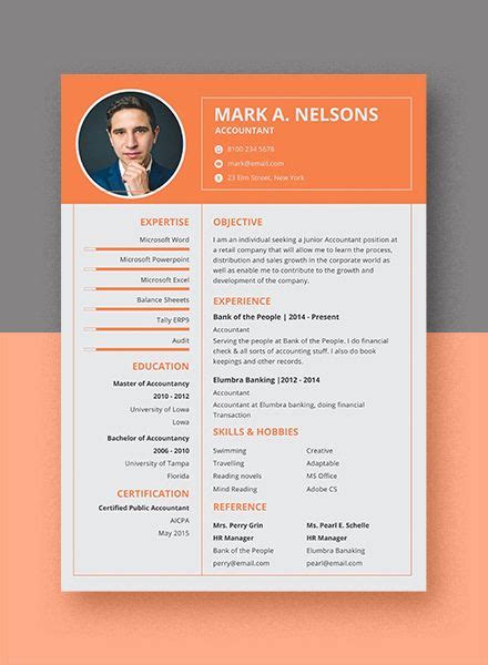 This software engineer cv example is a shining illustration. Free Resume for Experienced Software Engineer Template | Software engineer, Resume, Accountant ...