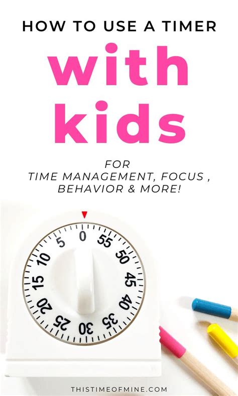 20 Brilliant Uses For A Timer That Will Help Kids Focus Help Kids