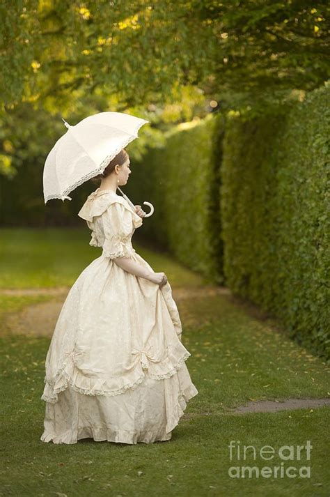 19th Century Woman With Parasol Historical Dresses Victorian Dress Beautiful Outfits