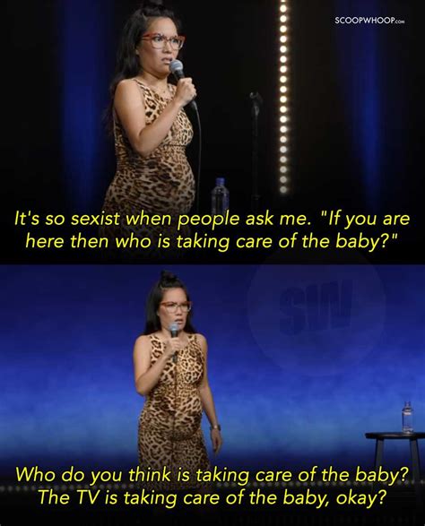 these bits from comedy specials of ali wong show the side of motherhood no one talks about