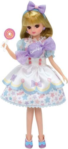 Takara Tomy Licca Chan Doll Ld 09 Sweet Candy Girl Toy Dress Bow