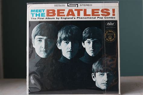 The Beatles Record Meet The Beatles Original Vinyl Vinyl Etsy