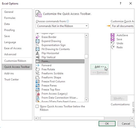 Quick Access Toolbar In Excel Easy Excel Tutorial