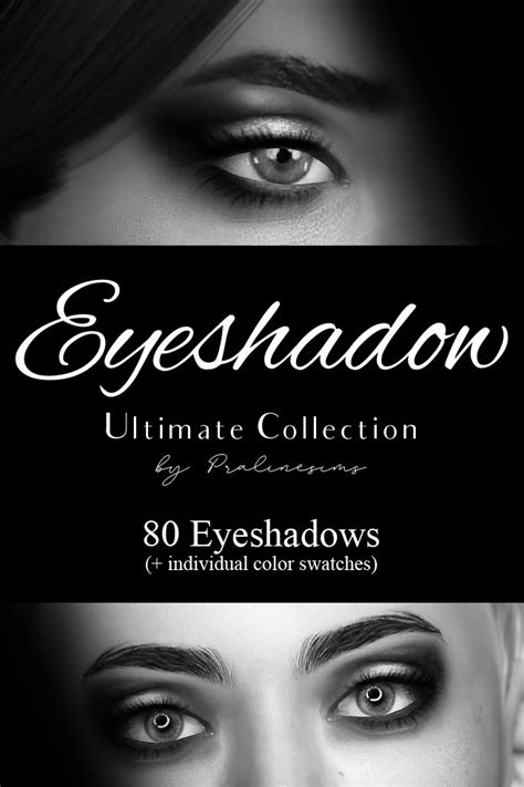Eyeshadow Ultimate Collection 80 Items At Praline Sims The Sims 4 Catalog