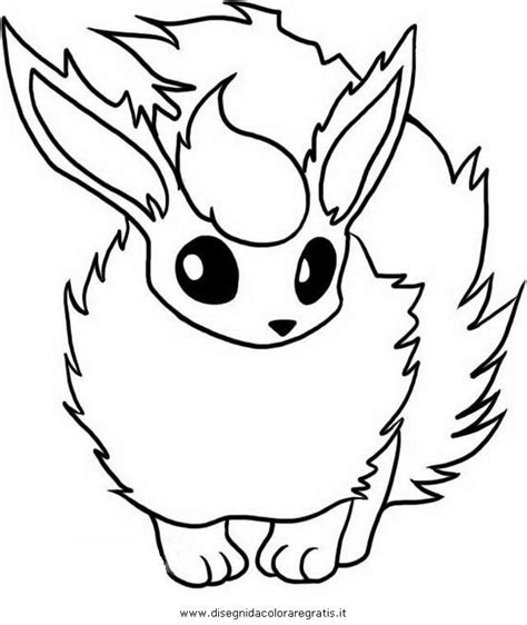 Eevee From Pokemon Coloring Home