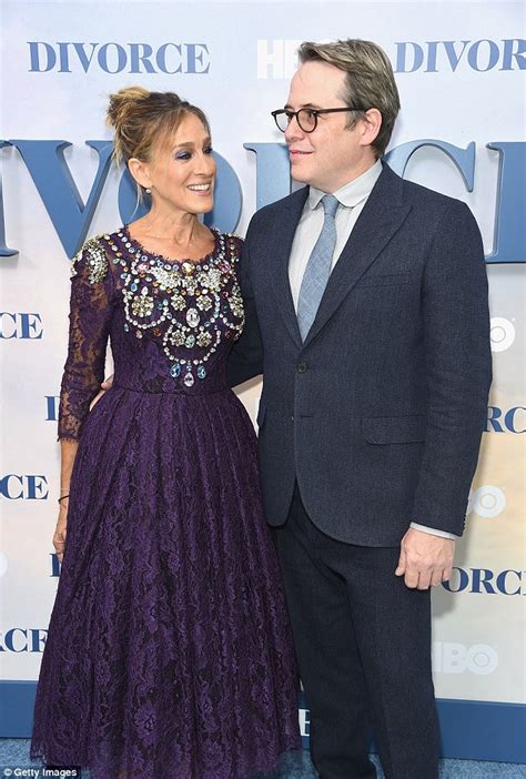 sarah jessica parker is supported by husband matthew broderick at premiere of divorce daily