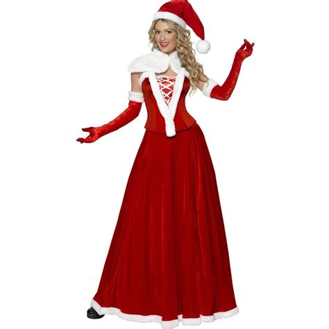 sexy weihnachtsfrau damenkostüm weihnachtskostüm damen weihnachtsklei
