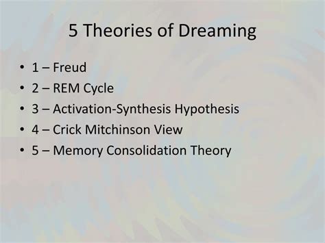 Ppt Dreams Ap Psychology Powerpoint Presentation Free Download Id