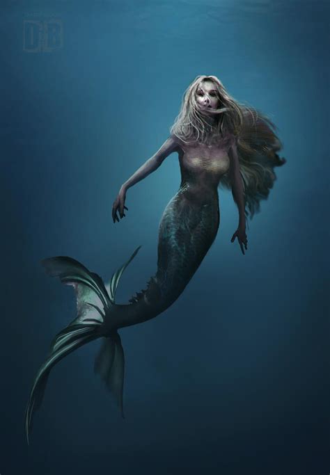 Mermaid By Wert On Deviantart Mermaid Artwork Fantasy Mermaids Mythical Creatures