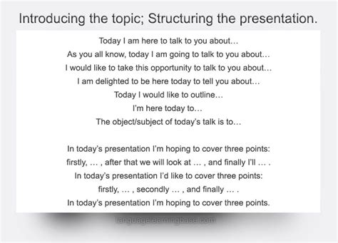 Give An Amazing Presentation In English Tips Language Phrases