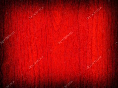 Wood Grain Background In A Deep Red Color With Dark Border — Stock