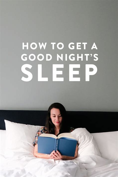 Tips And Tricks For Getting A Good Nights Sleep And Falling Asleep Faster