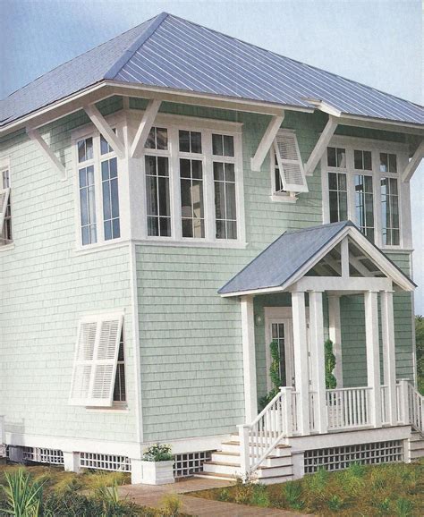 See more ideas about cottages and bungalows, house exterior, cottage. Florida Beach Decor | The colors is more mint -green IRL ...