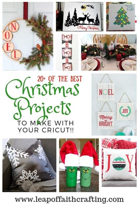 The Best Christmas Cricut Project Ideas To Make Now Leap Of Faith