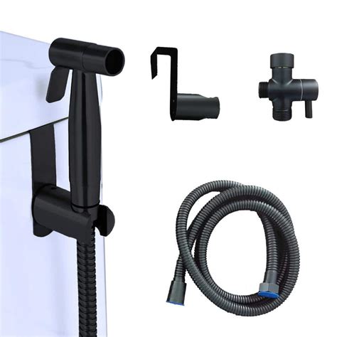 Inster Pico Single Handle Bidet Faucet Easy To Install Bidet Sprayer In Matte Black Hdubs23ggmb