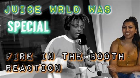 Juice Wrld Fire In The Booth Reaction Youtube