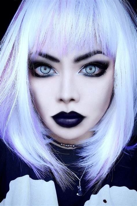 Simple But Really Cool Goth Look Pastel Goth Makeup Goth Makeup