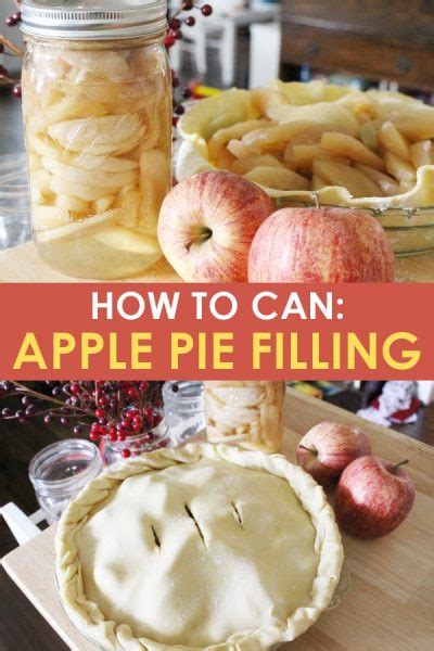 Canning Apple Pie Filling How To Can Apples For Baking