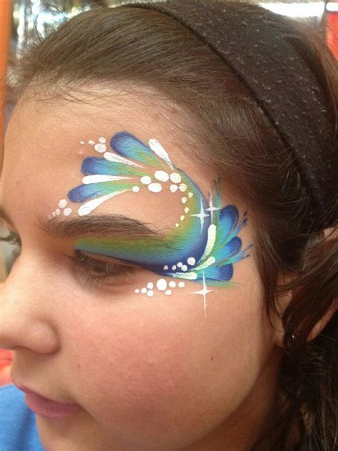 14 Face Painting One Stroke Design Face Painting Ideas