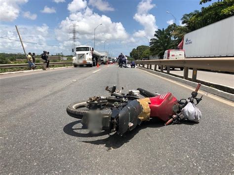 Motociclista Morre Em Acidente Na Br Em Jo O Pessoa Para Ba G