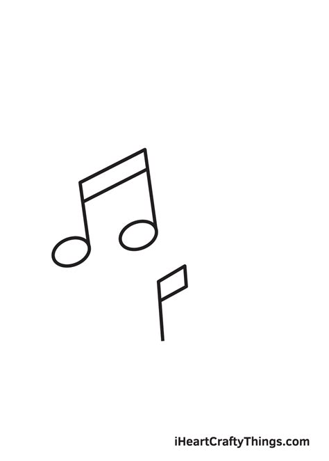 Music Notes Drawing — How To Draw Music Notes Step By Step
