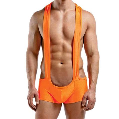 Male Power Euro Male Spandex Sling Short Pak 846 Orange Mens Underwear