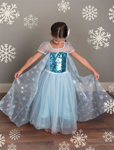 Ice Queen Dress With Cape Princess Dresscostume Etsy