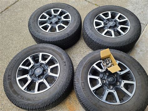 Fs Michelin 27565 R18 Tires And Stock Tundra Rims With Tpms Installed