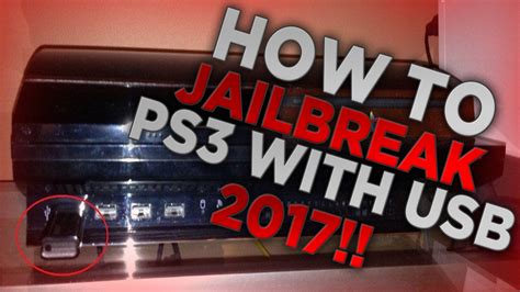 How To Jailbreak Ps3 With Usb 2017 Youtube