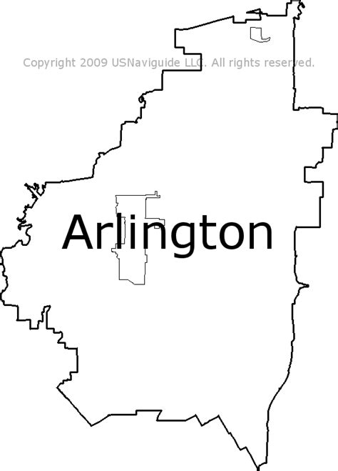 Arlington Tx Zip Code Map Maps For You