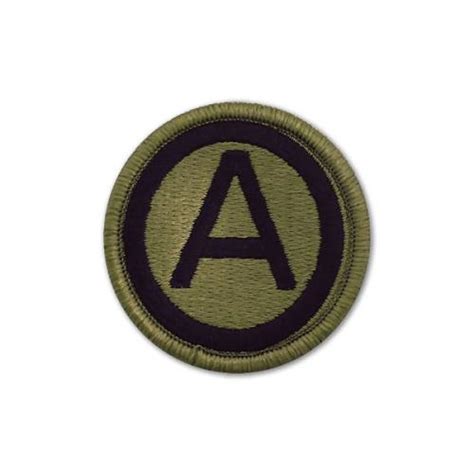 Us Army Central Patch Subdued