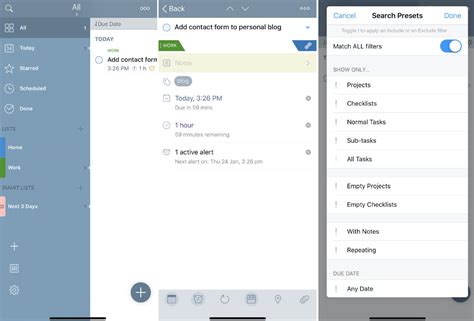With quire, you can set up different lists as different projects. The 14 Best To Do List Apps for iPhone and iPad in 2019