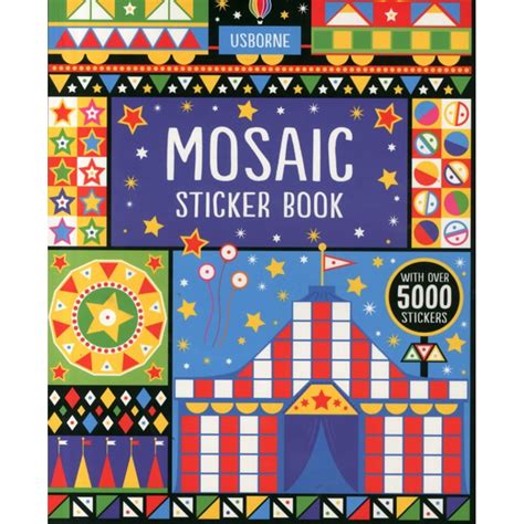 Mosaic Sticker Book Usborne Sticker Books Paperback