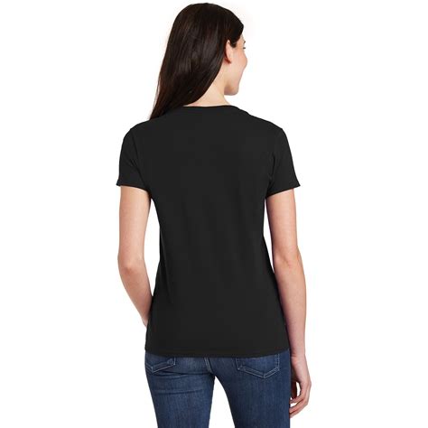Selalu menjadi pilihan alternatif dari … Gildan 5V00L Ladies Heavy Cotton V-Neck T-Shirt - Black ...