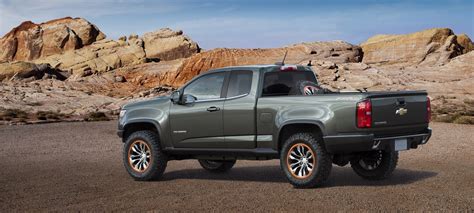 Chevys Diesel Powered Colorado Zr2 Concept Is One Helluva Cool Truck