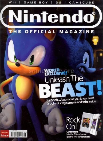 Magazine Covers From The Official Artwork Set For Sonicunleashed