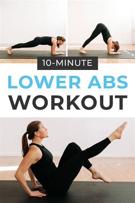 10 Minute Lower Ab Workout For Women Video Nourish Move Love