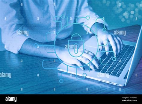 Secure Internet Connection Stock Photo Alamy