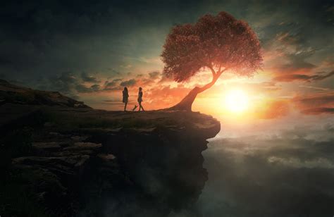 Download Tree Artistic People Hd Wallpaper By Cael Gibran