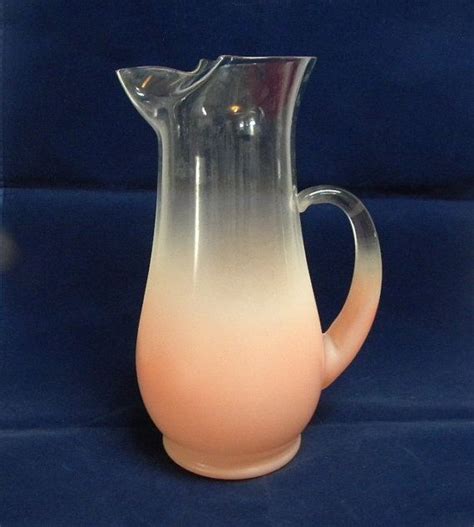 Blendo Pink Pitcher Mid Century Vintage West Virginia Glass Etsy