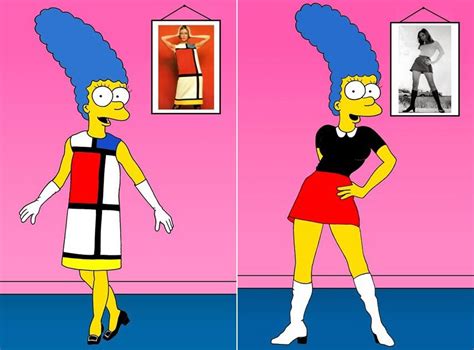 Thomycast Marge Simpsom Se Convierte En Icono De La Moda