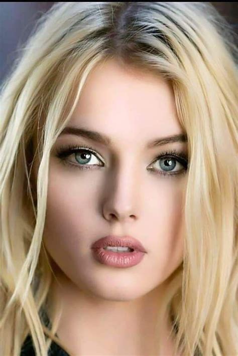 Pin By Le Soleil On Style Beautiful Girl Face Blonde Beauty Beautiful Women Faces