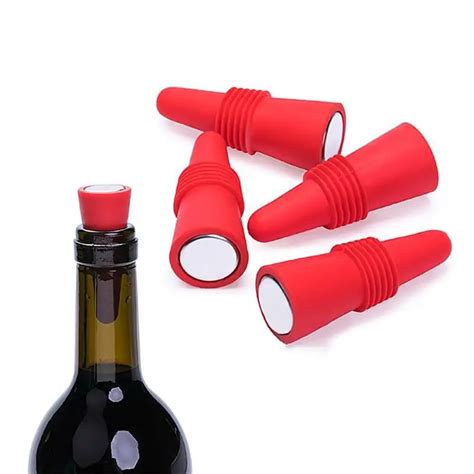 Silicone Wine Bottle Stopper Wine Champagne Beer Bottle Leak Proof