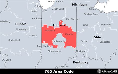 814 Area Code Location Map Time