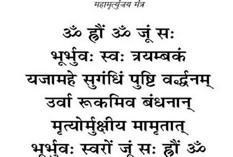 Complete Maha Mrityunjaya Mantra In Hindi Vicaage