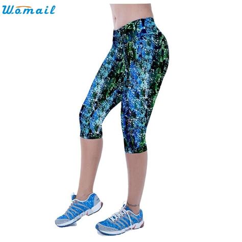 Womens Quick Dry Running Pants Compression Tights Sexy Hips Push Up